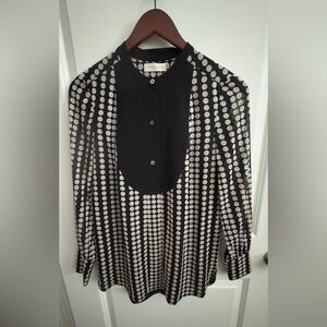 Tory Burch Silk Polka Dot Tunic Size 2